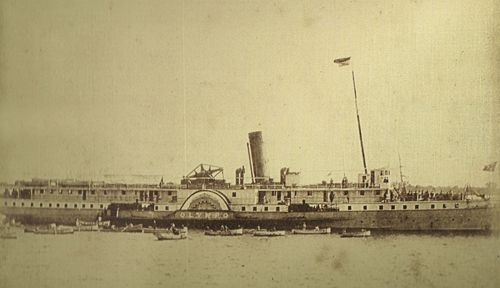 BARCOS A VAPOR 1885 - 1890 (COLECCIÓN DE JAVIER YUBI)